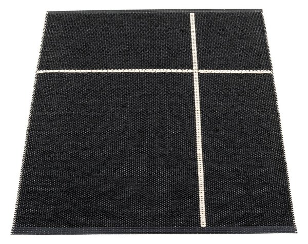 Fekete kültéri-beltéri szőnyeg 70x90 cm Fred Black – Pappelina