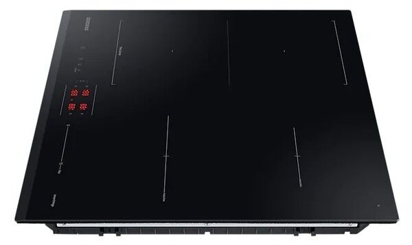 Samsung NZ64B5046GK/U2 Beépíthető indukciós főzőlap, 59 cm, 4 főzőzóna, SmartThings Cooking, Fekete