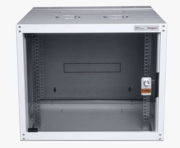 Legrand EVO16U6060 19" 16U SZÉL:600 MÉLY:600 MAG:805 hálózati faliszekrény komplett Evoline