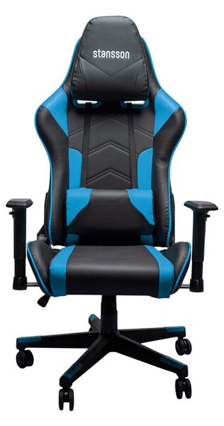 Stansson Gamer Szék UCE602BK - Fekete-Kék