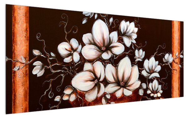 Virágos képek (120x50 cm)
