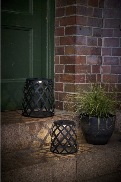 Calabria fekete LED lámpás, magasság 28 cm - Star Trading