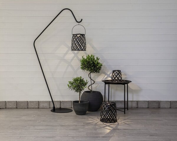 Calabria fekete LED lámpás, magasság 28 cm - Star Trading