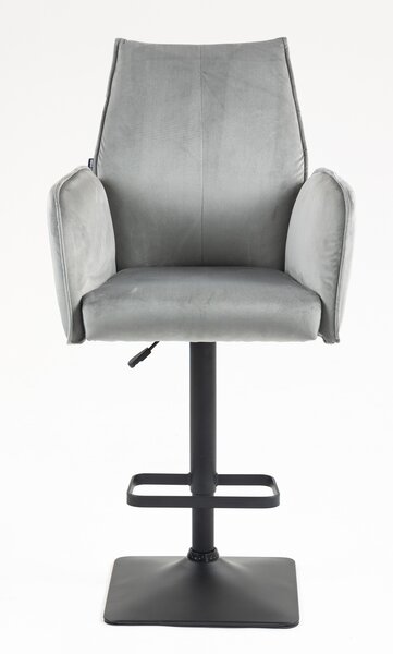 HR280KW Acél Modern Velúr Szék Fekete lábbal