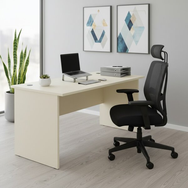 SimpleOffice asztal 160 x 80 cm, fehér