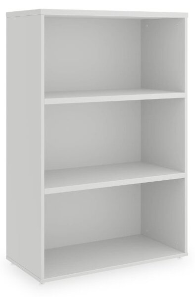 SimpleOffice közepes szekrény 80 x 40 x 120 cm, fehér