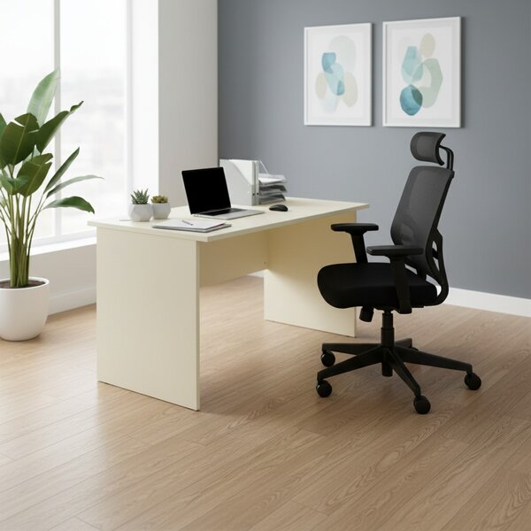 SimpleOffice asztal 140 x 80 cm, fehér