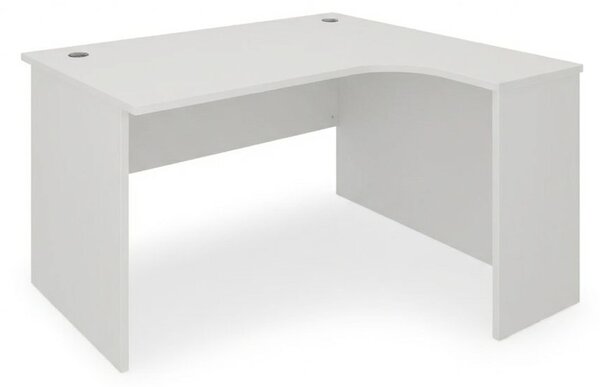 SimpleOffice sarokasztal 140 x 120 cm, jobb, fehér