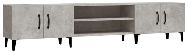 VidaXL TV-szekrény - Beton Szürke - 180 cm