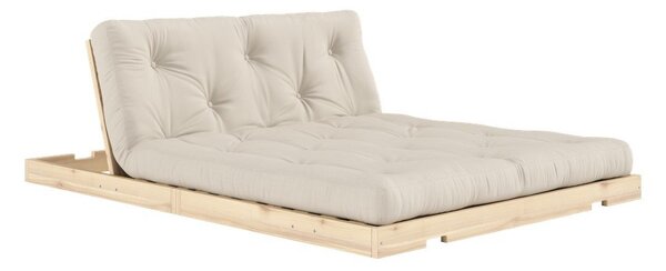 Bézs kinyitható kanapé 145 cm Flip – Karup Design