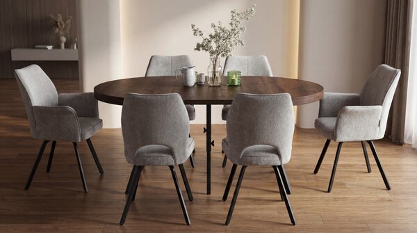 MAZZONI EXPORT TULIP Sötét Beige (UF980-03 szövet) - MODERN KÁRPITOZOTT SZÉK NAPPALIBA/ÉTKEZŐBE/LOFT IRODÁBA