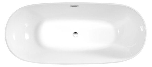 Aqualine Aqualine, DOURO szabadon álló kád 180x80cm, fehér, E1880