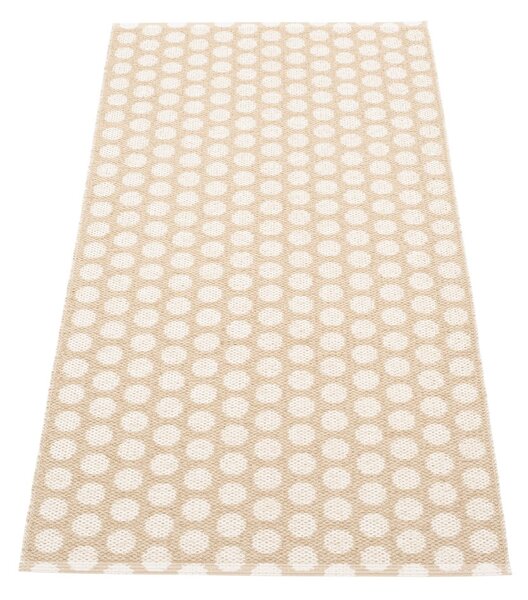 Bézs-krémszínű kültéri-beltéri futószőnyeg 70x150 cm Noa Beige Vanilla – Pappelina