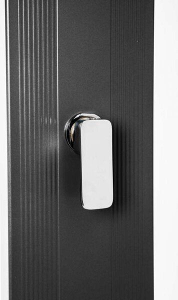 Speedshower SlimLine Deluxe kerti szolár zuhany, 225 cm, 24 literes tartály, fekete
