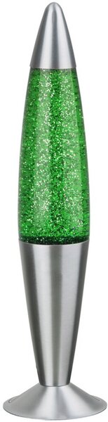 Rábalux 4113 Glitter lávalámpa, 42 cm, zöld, 1xE14 foglalattal, max 25 W