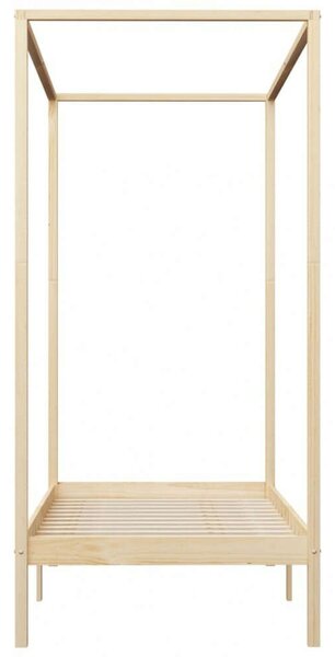 Tömörfenyő Baldachinos Ágykeret - 100x200 cm