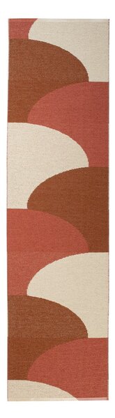 Téglavörös kültéri-beltéri futószőnyeg 70x270 cm Hill Brick Rust – Pappelina