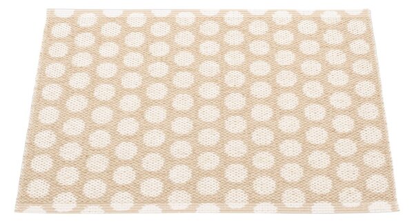 Bézs-krémszínű kültéri-beltéri szőnyeg 70x50 cm Noa Beige Vanilla – Pappelina