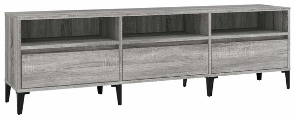 Modern TV Szekrény - Sonoma Szürke - 150cm
