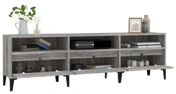 Modern TV Szekrény - Sonoma Szürke - 150cm