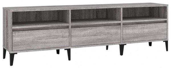 Modern TV Szekrény - Sonoma Szürke - 150cm