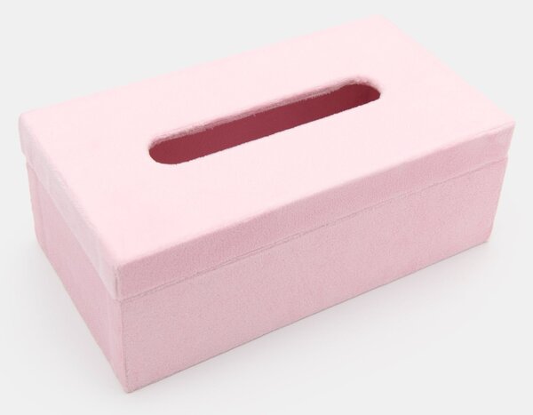 Sinsay - Bársony zsebkendőtartó - pasztellpink