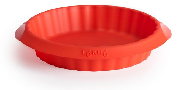 Piros szilikon pite sütőforma, ⌀ 12 cm - Lékué