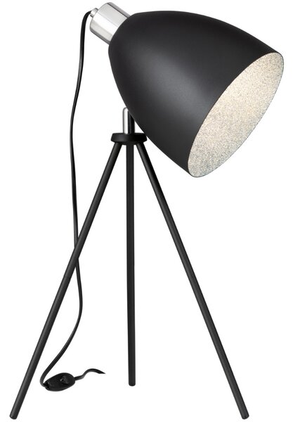 Eglo Mareperla asztali lámpa 52cm, fekete, 1xE27 foglalattal