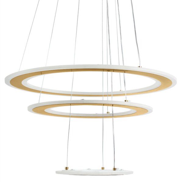 Mennyezeti lámpa LED G041-3CP BRUSH GOLD