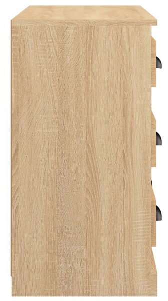 VidaXL Fiókos Szekrény - Sonoma Tölgy - 70x35,5x67,5 cm