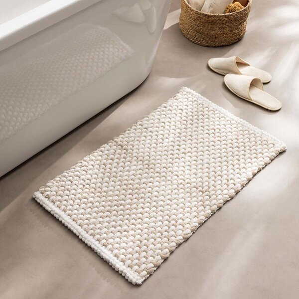 Bézs fürdőszobai kilépő 50x80 cm Rafael – douceur d'intérieur
