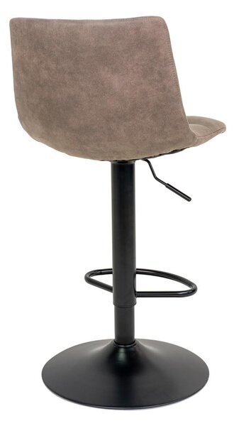 Világosbarna kárpitozott állítható magasságú bárszék szett 2 db-os (ülésmagasság 63 cm) Middelfart – House Nordic