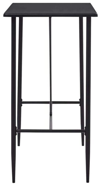 Modern Bárpult Asztal - Fekete - 120x60x110 cm