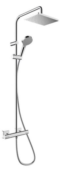 Zuhanyrendszer Hansgrohe Vernis Shape termosztatikus csapteleppel króm 26286000