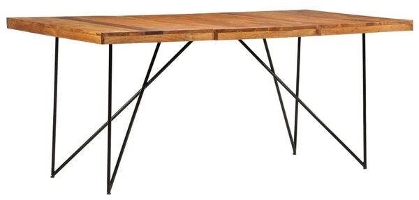 Akácfa Étkezőasztal - Ipari Stílus - 180x90x76 cm
