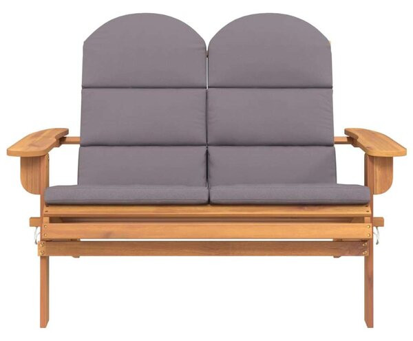 VidaXL Akácfa Adirondack Kerti Pad - 2 személyes