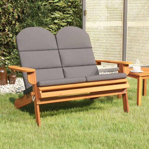 VidaXL Akácfa Adirondack Kerti Pad - 2 személyes
