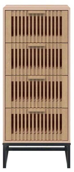 VidaXL szerelt fa magasszekrény 40 x 30 x 95 cm