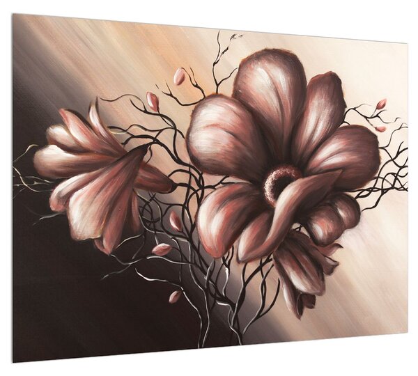 Virágos képek (70x50 cm)