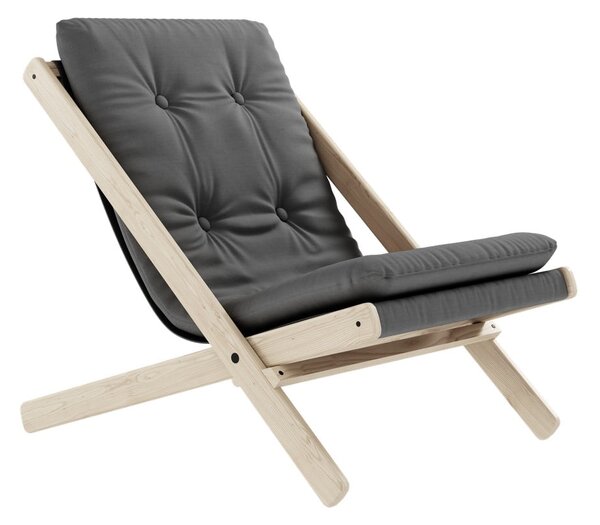 Sötétszürke kerti szék Boogie – Karup Design