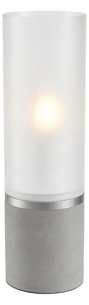 Fehér-szürke beton asztali lámpa (magasság 40 cm) Molo – Markslöjd