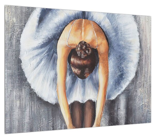 Előrehajlott balerína képe (70x50 cm)