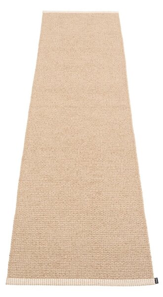 Bézs kültéri-beltéri futószőnyeg 70x300 cm Mono Light Nougat – Pappelina