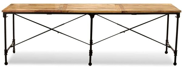 VidaXL tömör mangófa étkezőasztal 240 cm