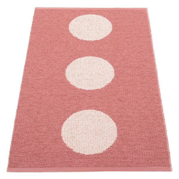 Világospiros kültéri-beltéri szőnyeg 70x120 cm Vera Pop Blush – Pappelina