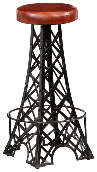 Eiffel-Torony Bárszék - 2 db - Valódi Bőr