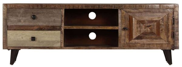 Mangófa TV Szekrény - Rusztikus - 118x30x40 cm