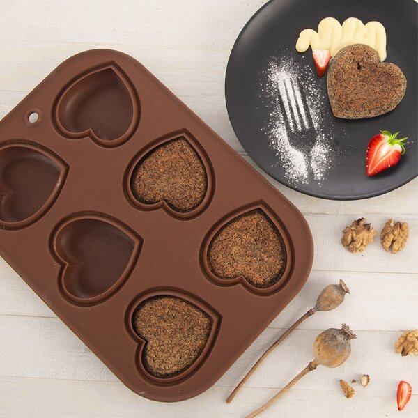 Szilikon muffin sütőforma 20,5x30 cm – Orion