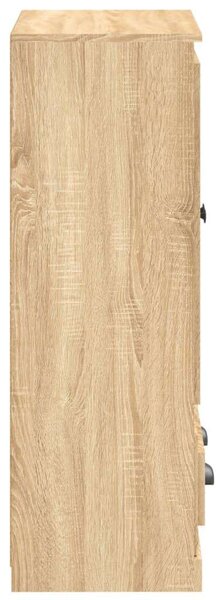 VidaXL sonoma-tölgy szerelt fa magasszekrény 60x35,5x103,5 cm