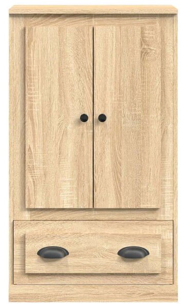 VidaXL sonoma-tölgy szerelt fa magasszekrény 60x35,5x103,5 cm
